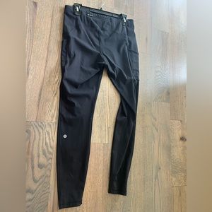 lululemon black leggings size 12